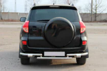 Toyota Rav 4 2006-2013 Rear Guard AK005-2 (2 pcs, stainless steel) photo 2