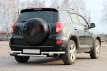 Toyota Rav 4 2006-2013 Rear Guard AK005-2 (2 pcs, stainless steel) photo 3