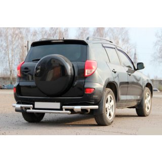 Rear Guard AK005-2 (2 pcs, stainless steel) Toyota Rav 4 2006-2013 photo 3