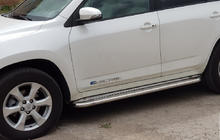 Toyota Rav 4 2006-2013 Side Steps Premium (2 pcs, Stainless Steel) 60 mm photo 3