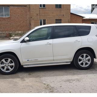Side Steps Premium (2 pcs, Stainless Steel) Toyota Rav 4 2006-2013 photo 4
