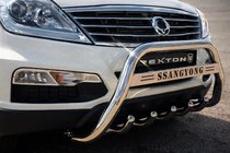 SsangYong Rexton I 2001-2017 Bull Bar WT004 Stainless Steel photo 2