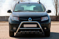 Dacia Sandero 2013-2020 Front Bar WT003 (Stainless Steel) photo 2