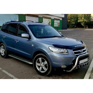 Premium Side Steps (2 pcs, Stainless Steel) Hyundai Santa Fe 2 2006-2012 photo 4