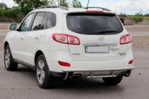 Hyundai Santa Fe 2 2006-2012 Rear Bar AK002-2 (Stainless Steel) photo 2
