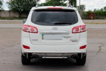 Hyundai Santa Fe 2 2006-2012 Rear Bar AK002-2 (Stainless Steel) photo 3