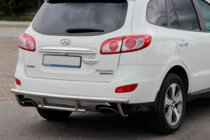 Hyundai Santa Fe 2 2006-2012 Rear Bar AK002-2 (Stainless Steel) photo 4