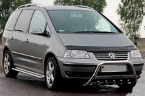 Volkswagen Sharan 1995-2010 Bull Bar WT004 Stainless Steel photo 2