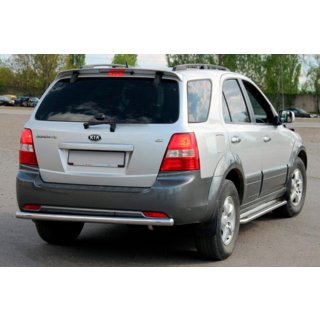 Rear Bar AK002 (Stainless Steel) Kia Sorento I BL 2002-2009 photo 2