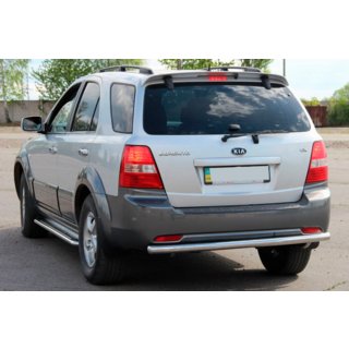 Rear Bar AK002 (Stainless Steel) Kia Sorento I BL 2002-2009 photo 3