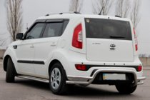 Kia Soul II 2013-2018 Rear Guard AK007-2 (Stainless Steel) photo 2