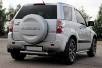 Suzuki Grand Vitara 2005-2017 Rear Guard AK002 (Stainless Steel) photo 4