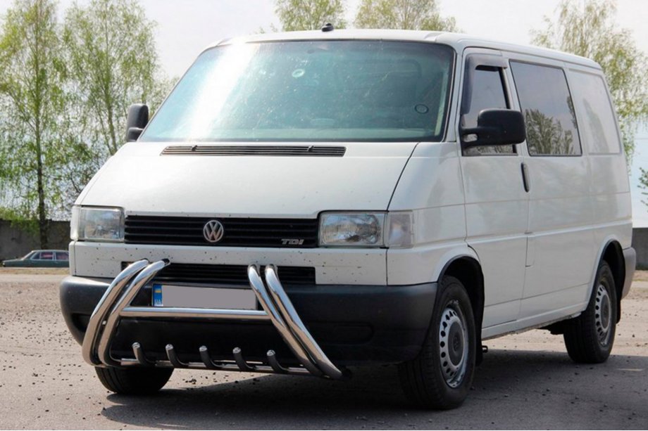 Volkswagen T4 Transporter 1990-2003 Bull Bar Kelebek WT011 (stainless steel) Image