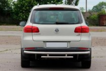 Volkswagen Tiguan 2007-2016 Rear Guard AK002-2 (Stainless Steel) photo 3