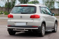 Volkswagen Tiguan 2007-2016 Rear Guard AK002-2 (Stainless Steel) photo 4