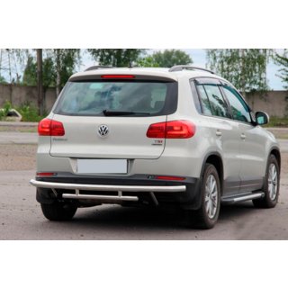 Rear Guard AK002-2 (Stainless Steel) Volkswagen Tiguan 2007-2016 photo 4