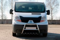 Opel Vivaro 2001–2015 Bull Bar QT-Spec (Stainless Steel) photo 1