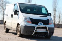 Opel Vivaro 2001–2015 Bull Bar QT-Spec (Stainless Steel) photo 2