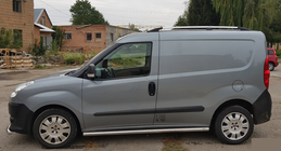 Fiat Doblo II 2010-2022 Side Pipes (2 pcs, Stainless Steel) 60mm, Maxi Wheelbase photo 3