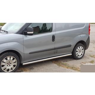 Side Pipes (2 pcs, Stainless Steel) Fiat Doblo II 2010-2022 photo 4
