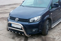 Volkswagen Caddy 2010-2015 Bull Bar WT003 (60 mm, Stainless Steel) 50mm photo 2