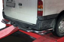 Ford Transit 2000–2014 Rear protection step AK-Special (stainless steel) photo 4