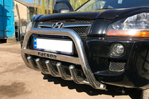 Hyundai Tucson JM 2004- Bull Bar WT004 (Stainless Steel) photo 2