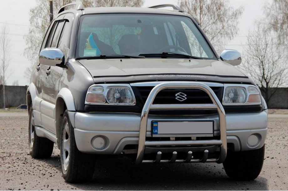 Suzuki Vitara 1998-2006 Bull Bar QT007 (Stainless Steel) Image