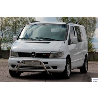 Bull Bar WT022 (Stainless Steel) Mercedes Vito W638 1996-2003 photo 3