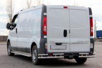 Renault Trafic 2001–2015 Rear Guard AK003-Plus-2 (Stainless Steel) photo 3