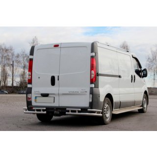 Rear Guard AK003-Plus-2 (Stainless Steel) Opel Vivaro 2001–2015 photo 1