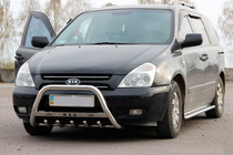 Kia Carnival 2002-2013 Bull Bar WT004 Stainless Steel photo 2