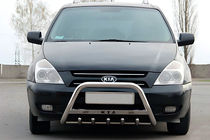 Kia Carnival 2002-2013 Bull Bar WT004 Stainless Steel photo 1