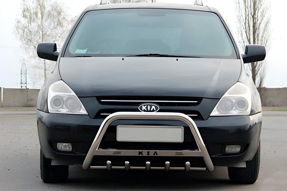 Kia Carnival 2002-2013 Bull Bar WT004 Stainless Steel Image