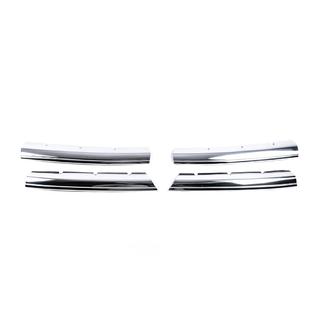 Chrome Grille Covers 2010-2016 (wide strips, 4 pcs, stainless steel) photo 2