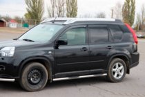 Nissan X-trail T31 2007-2014 Side Bars BB002 (2 pcs, stainless steel) photo 3