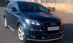 Audi Q7 2005-2015 Front Bar ST008 (Stainless Steel) d51 photo 2