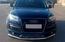 Audi Q7 2005-2015 Front Bar ST008 (Stainless Steel) d51 photo 1