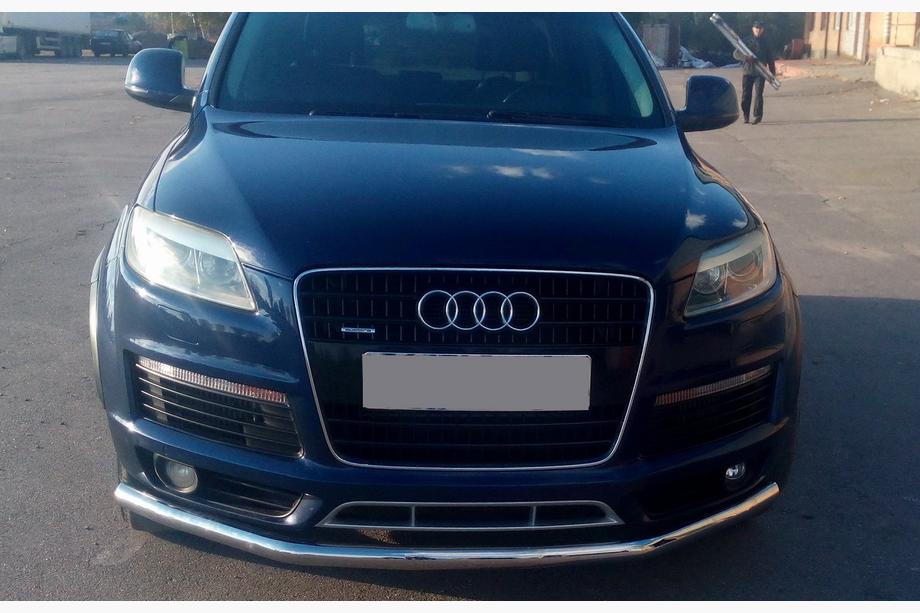 Audi Q7 2005-2015 Front Bar ST008 (Stainless Steel) d51 Image