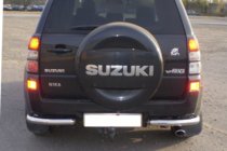 Suzuki Grand Vitara 2005-2017 Rear Guard AK003 (Stainless Steel) photo 1