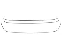 Volkswagen Amarok 2010-2022 Stainless Steel Front Bumper Trim with Smile Design (3 pcs) photo 2
