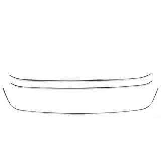 Stainless Steel Front Bumper Trim with Smile Design (3 pcs) photo 2