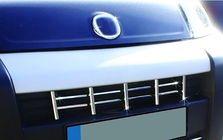 Fiat Fiorino/Qubo 2008-2024 Grille Covers Stainless Steel (13 pcs) photo 3