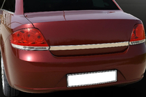 Fiat Linea 2006-2018 Trunk Lid Trim 2006-2012 Stainless Steel photo 1