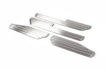 Volkswagen Amarok 2010-2022 Stainless Steel Door Sill Protectors OmsaLine (4 pcs) photo 4
