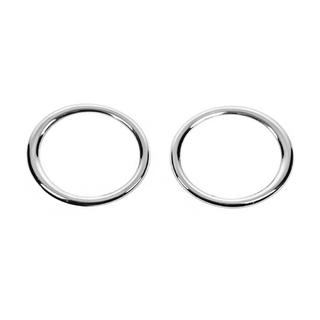 Fog light covers 2010-2012 (2 pcs, stainless steel) photo 2