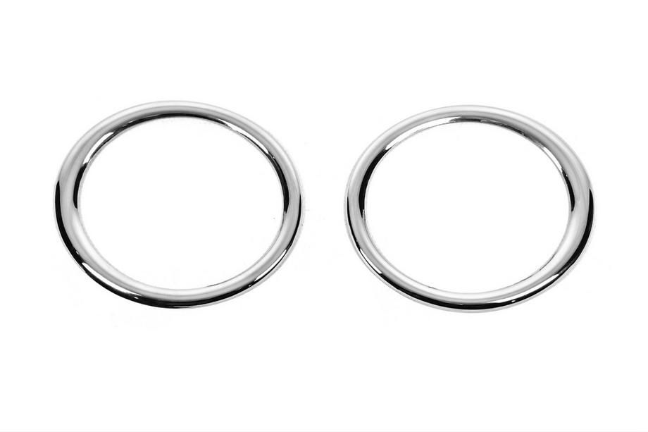 Volkswagen Amarok 2010-2022 Fog light covers 2010-2012 (2 pcs, stainless steel) Photo 2