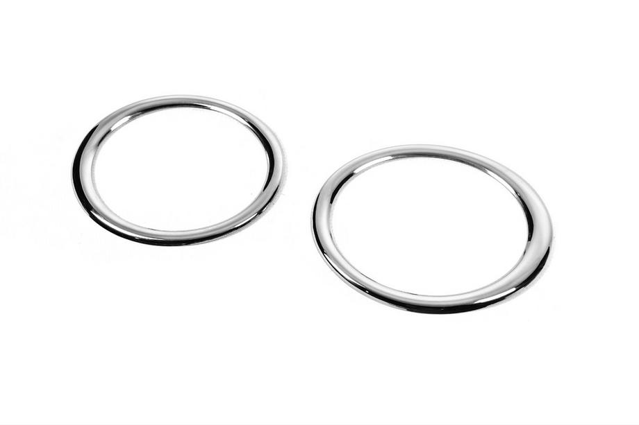 Volkswagen Amarok 2010-2022 Fog light covers 2010-2012 (2 pcs, stainless steel) Photo 3