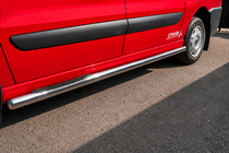 Fiat Scudo 2007-2015 Side Bars BB002 (2 pcs, Stainless Steel) 60 mm, short wheelbase photo 5