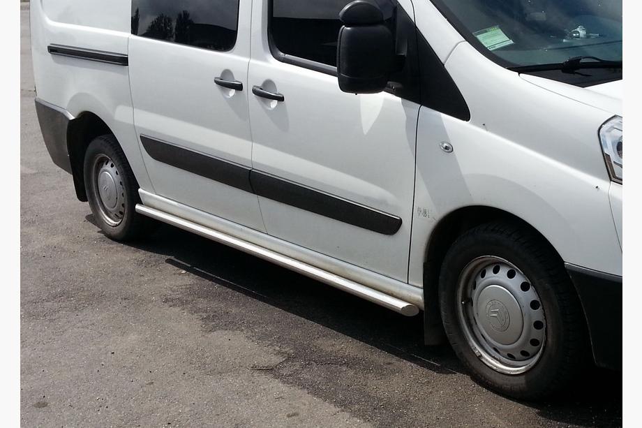 Fiat Scudo 2007-2015 Side Bars BB002 (2 pcs, Stainless Steel) 60 mm, short wheelbase Image